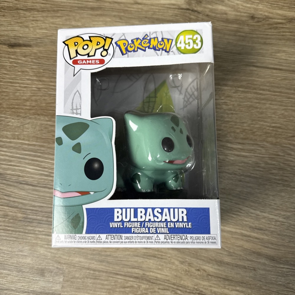Funko Pop Games Pokemon Bulbasaur 453 Vinyl Figure Series 2 GAME Exclusive